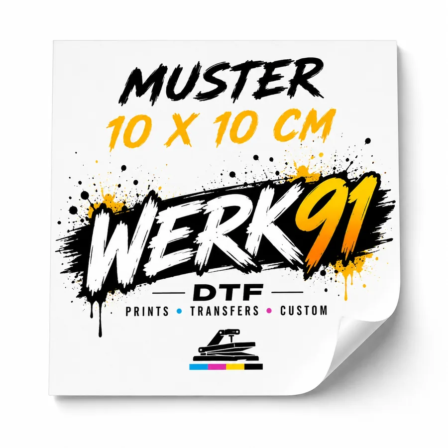 DTF Muster Testdruck