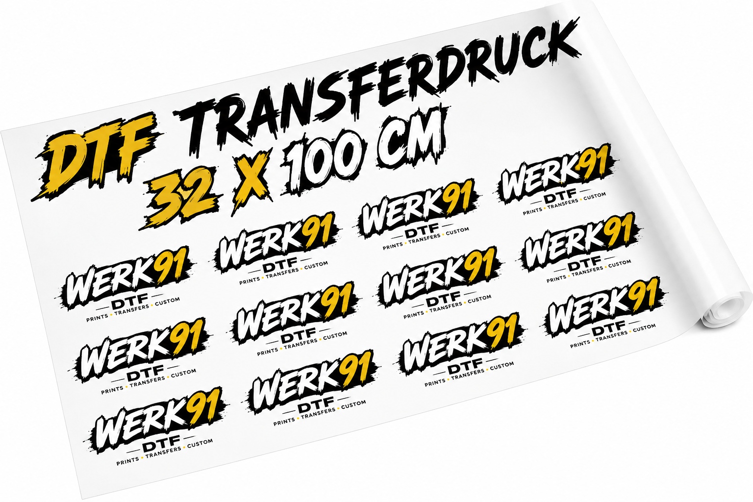 DTF Transferdruck Standard 32 × 100 cm